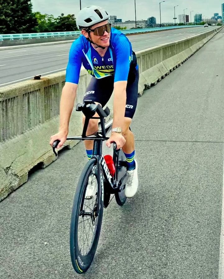U23-världsmästaren Jakob Söderqvist på plats i Montréal.
