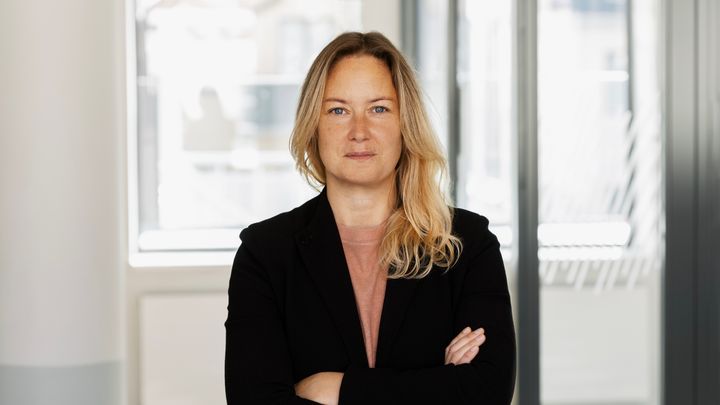 Hanna Birath, sakkunnig AI, omställning och livslångt lärande på Akavia. Foto: Åsa Hafmar