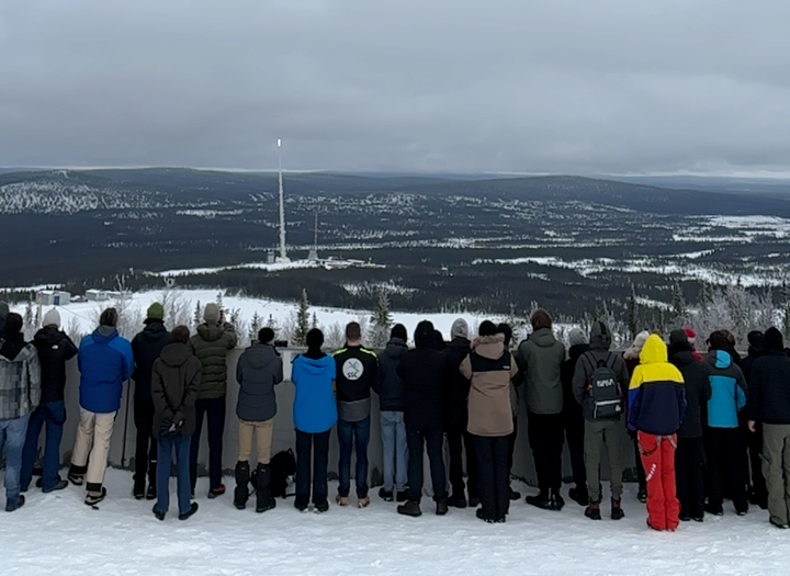 Forskningsraketen REXUS 36 sänds upp.