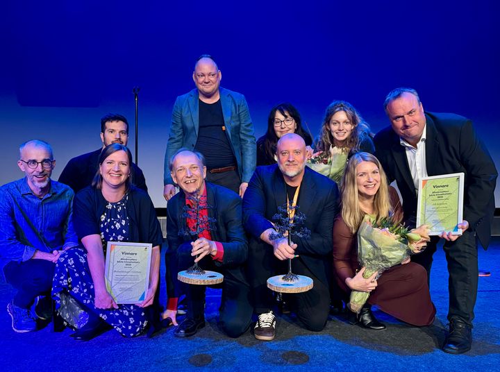 Vinnare av Allmännyttans Bästa Klimatinitiativ: Bostadsbolaget i Göteborg & Sjöbohem.