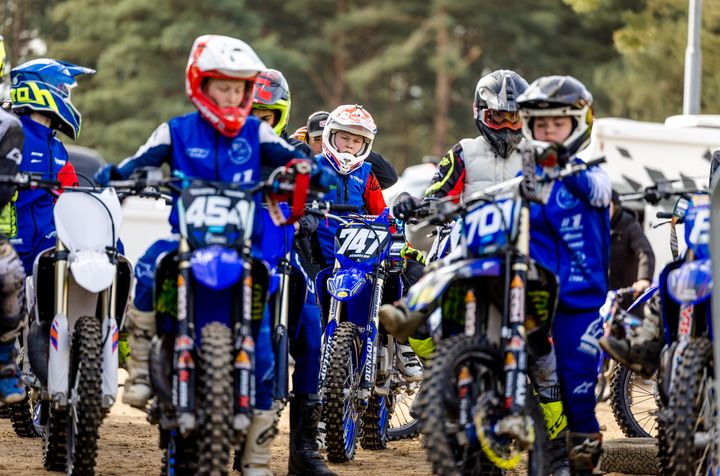 Yamaha BLU CRU samlar över 100 motocrosstalanger i Magnor