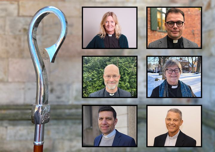 Sex personer har gått vidare i biskopsvalet i Skara stift