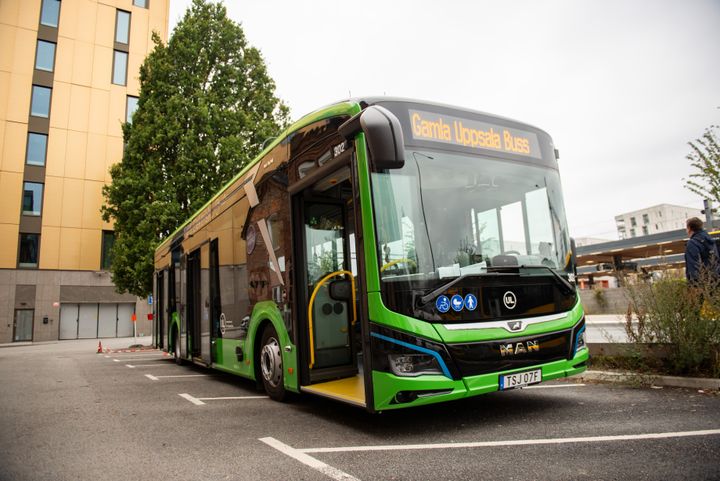 Allt fler är nöjda med UL och antalet resande ökar. Foto: Niklas Lundengård, Region Uppsala
