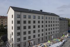 Stockholmhuset Lådkameran i Bandhagen med inflyttning våren 2024.