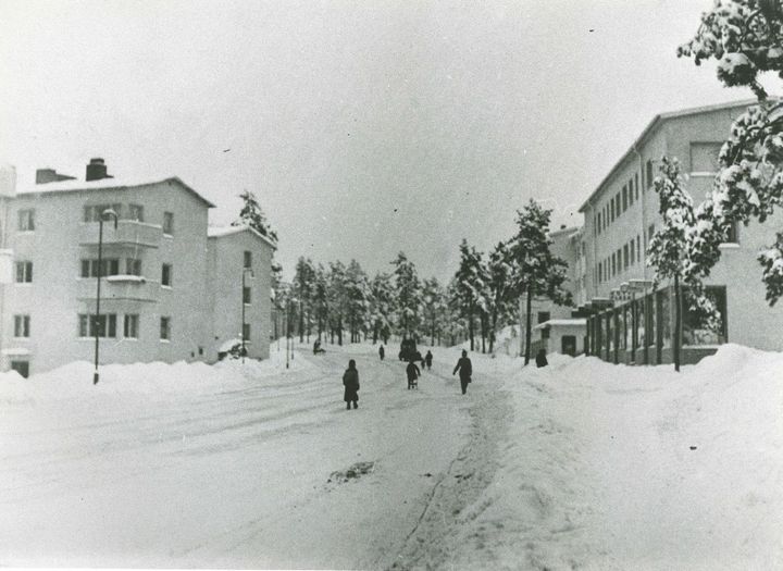 Barnrikehusen i Hammarbyhöjden för "mindre bemedlade barnfamiljer med minst tre barn".