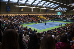 Davis Cup i Kung. Tennishallen. Foto: tennis.se