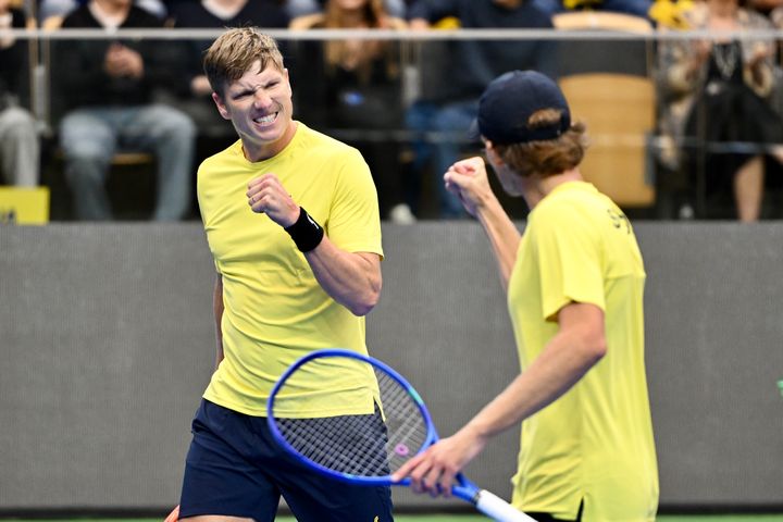 André Göransson och Erik Grevelius.