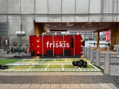 Friskis Pop up på Sergelstorg i Stockholm.