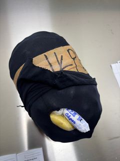 Kapslarna i den minsta strumpan gav utslag på snabbtestet.