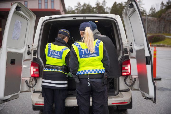 Tullverket ser en ökning av seriösa företag som utnyttjats för narkotikasmuggling av kriminella. Foto: Mette Ottosson/Tullverket.