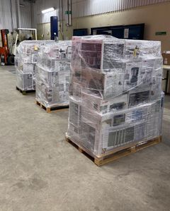 Tre pallar med falska vitvaror som visade sig innehålla åtta olika narkotiska preparat på sammanlagt 501,71 kilo, bland annat nästan 50 kilo heroin som är det största enskilda heroinbeslaget som Tullverket har gjort. Dessutom fanns där 319 kilo amfetamin som är det näst största beslaget som gjorts av det preparatet