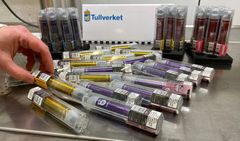 E-cigaretter som Tullverket har stoppat.