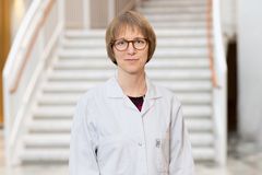 Jenny Åberg, expert på Tullverket laboratorium.
