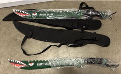44-åringen åtalas även för brott mot knivlagen eftersom han hade två långa macheteknivar i lastutrymmet på sin skåpbil.