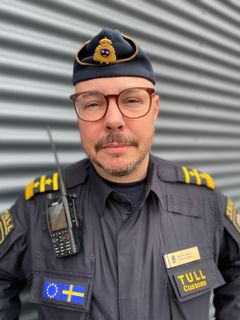 Marcel Gabara, chef för utredningsjouren vid Tullverkets kriminalavdelning Syd. Foto: Tullverket.