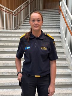 Lina Andersson, chef för Tullverkets kontrollavdelning