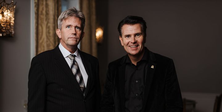 Consids grundare Henrik Sandell och Peter Hellgren.