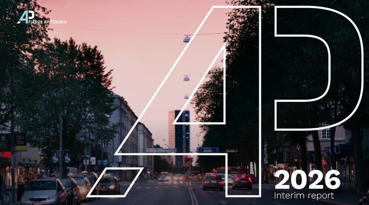Cover image AP4's Halfyear report 2026