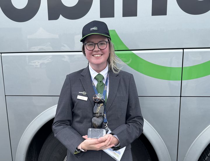 Josefin Kihlberg från Sundsvall är Sveriges bästa bussförare.