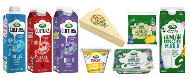 Med hösten runt hörnet lanserar Arla flera goda mejerinyheter. Foto: Arla