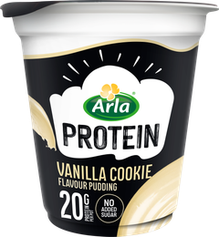 Arla Protein Pudding Vanilj, märkt 25-01-2027
