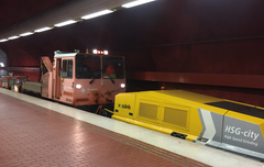 Vossloh introducerar höghastighetsslipning i Stockholms tunnelbana.