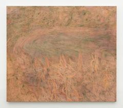 Tvina, 200x 230 cm, olja, pigment och harlim på duk