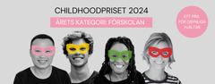 Childhoodpriset 2024 hyllar förskolepersonal.