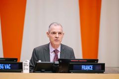 Ambassador Jérôme Bonnafont, Permanent Representative of France. Leaving No One Behind: United Nations High-Level Event on Ending Violence Against Children.