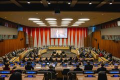 Paula Guillet de Monthoux, Secretary-General, World Childhood Foundation. Leaving No One Behind: United Nations High-Level Event on Ending Violence Against Children