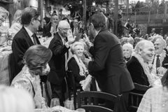 H.M. Konungen, Björn Ulvaeus och H.M. Drottningen under Mamma Mia! The Party