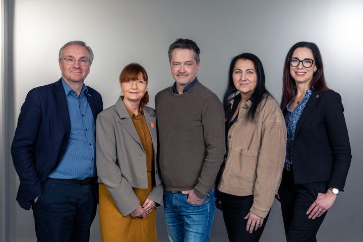 Peter Hellberg, Unionen. Marie Nilsson, IF Metall. Per-Olof Sjöö, GS. Natasa Stojkovic, Livs. Ulrika Lindstrand, Sveriges Ingenjörer