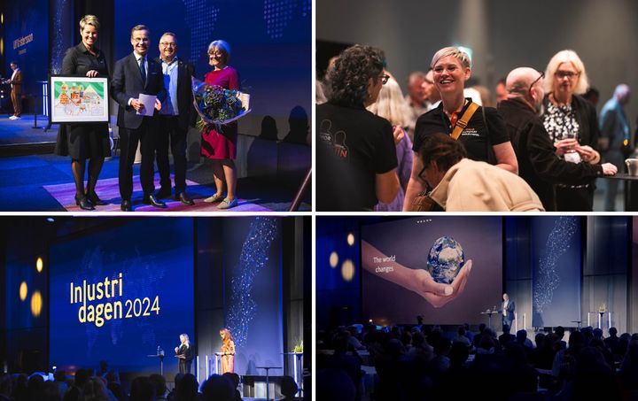 Bilder från den senaste Industridagen som hölls 2024 på World of Volvo i Göteborg.