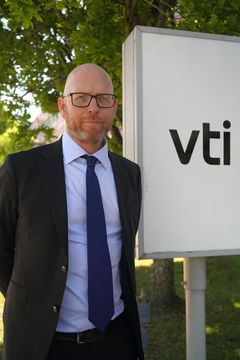 Mattias Viklund, tillträdande generaldirektör på VTI.
