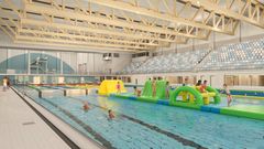 50-metersbassängen, arenan