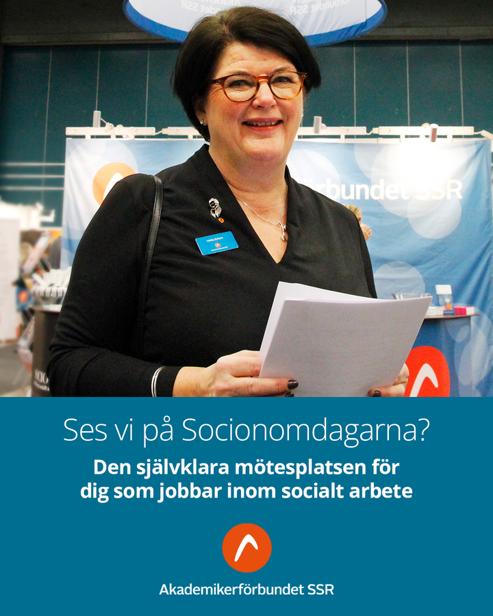 Heike Erkers på socionomdagarna