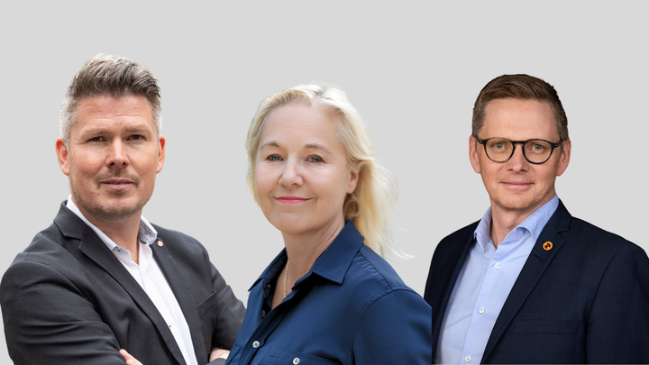 Markus Furuberg, Maria Andrén Bergström & Andreas Mörck