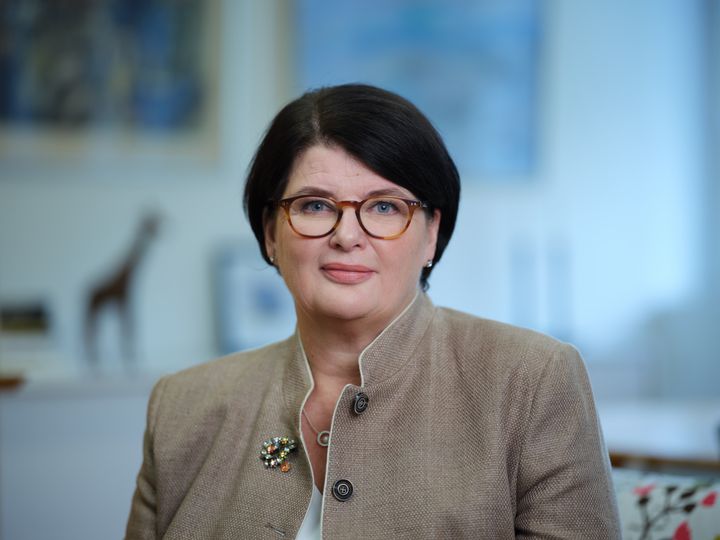 Förbundsordförande för Akademikerförbundet SSR.