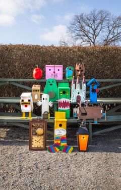 Holkarna som gått till final i SM i fågelholk.