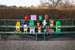 Holkarna som gått till final i SM i fågelholk.