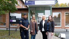 Representanter från Polisen, socialförvaltningen samt säkerhets- och trygghetsavdelningen på Enköpings kommun.