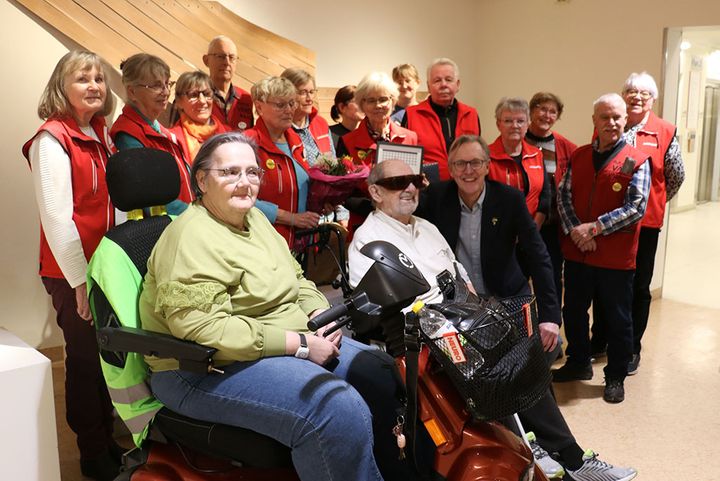 Röda Korsets sjukhusvärdar har tilldelats tillgänglighetspriset 2026.