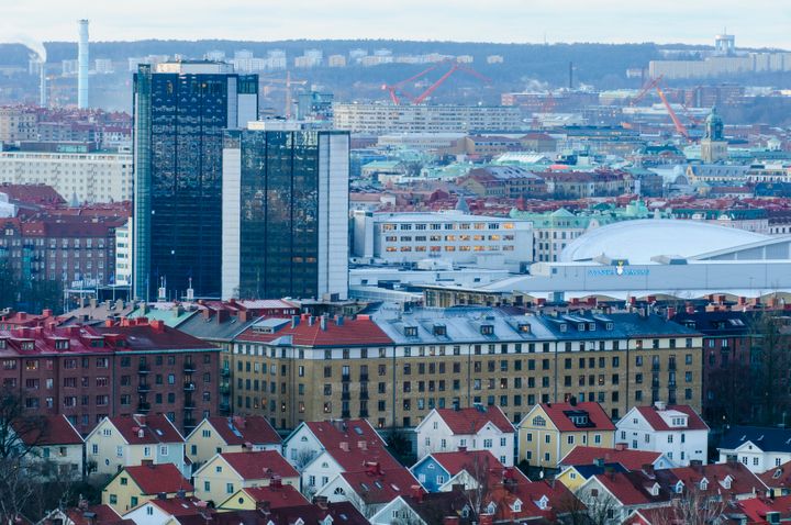 Göteborgs innerstad uppvisade en stark temperaturökning på bostadsmarknaden under oktober.