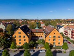 Flygbild över Aleris Elisabethsjukhuset.