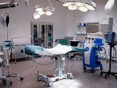 Operating room at the Nordiskt Centrum för Kirurgi