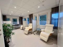 Treatment room at the Nordiskt Centrum för Kirurgi