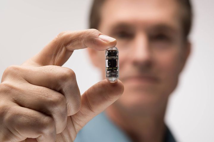 Kapselendoskopin gör det möjligt att fotografera hela tunntarmen med en kamera stor som ett piller.