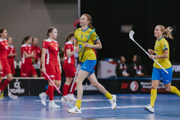 Ellen Rasmussen blev matchens lirare mot Polen. Foto: Ashok Kumar/IFF