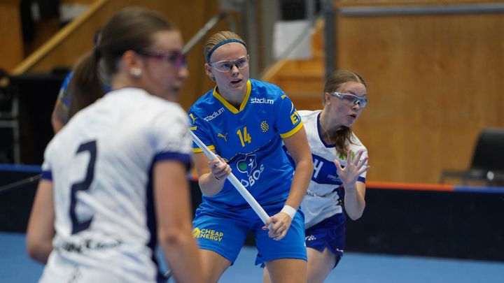 U19-damernas Julia Nilsson glänste under Finnkampen.