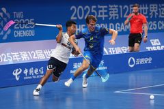 Sveriges herrlandslag vann sin andra raka match i The World Games.